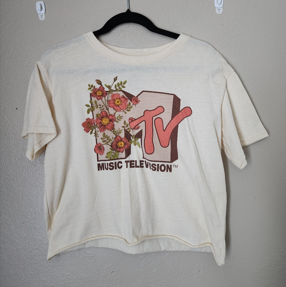 Floral MTV Shirt DONATING SOON
